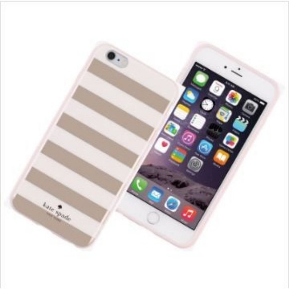 NWB Kate Spade Striped Case for iPhone 6 6s Plus